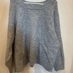 Terra & Sky Soft Gray Women's Sweater
